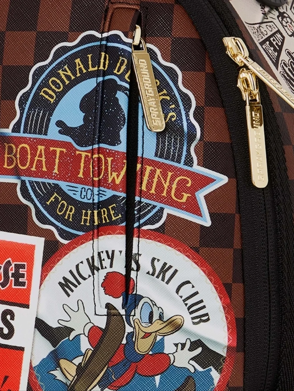 Sprayground Mickey Mouse Global Mogal Backpack